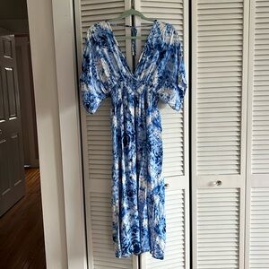 Lovestitch Blue Boho Dress